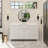 Yorkshire 60'' Single Bathroom Vanity with Engineered Stone Top-921725535