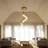 9 - Light Modern Dimmable Cluster Chandelier