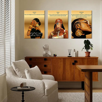 3 Piece Wrapped Canvas Print