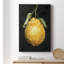 Citron foncé II - impression sur toile tendue-1278385411