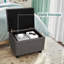Repose-pieds de rangement avec repose-pieds et tabouret polyvalent-209929768