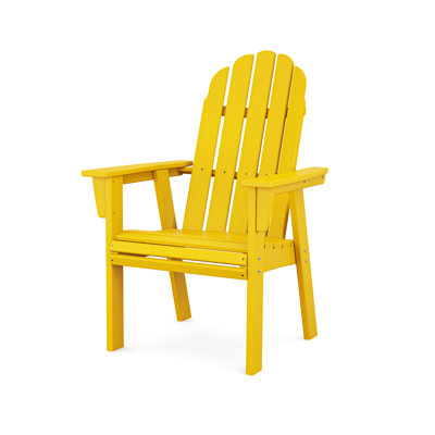 POLYWOOD Vineyard Curveback Adirondack Dining Chair