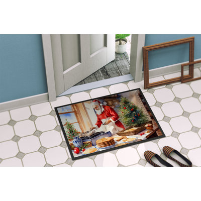 Jesteen Non-Slip Christmas Doormat