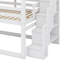 Triple lit superposé avec escalier de rangement-1247392766