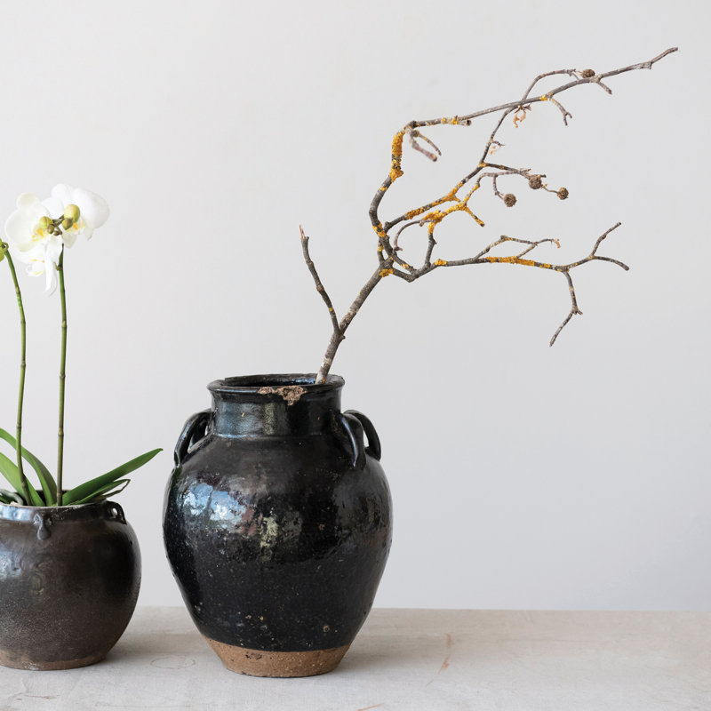 Calabria Handmade Clay Decorative Urns & Jars