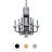 Calliope 12 Light Crystal LED Chandelier-101416607