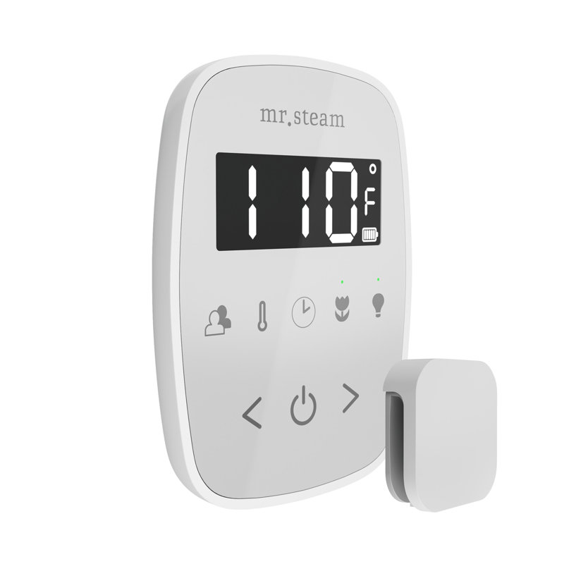 Régulateur de douche à vapeur TempoFlex, Blanc