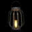 Solar Cylindrical Plastic Lantern w/ LED Light