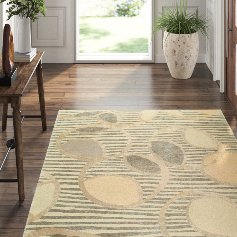 Ione Striped Area Rug, Rectangle 9' x 12'