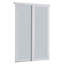 Portes de placard coulissantes à panneaux en bois et PVC / vinyle-42368105-42368106
