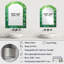 Herbs Tarragon Tales III - Herbs Metal Art Decor - Asymmetrical Traditional Wall Mirror-113530636