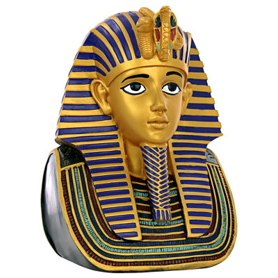 Egyptian bust of Tutankhamun