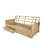 Anders Full / Double 79 " Upholstered Futon and Mattress-1467434815-1467434787