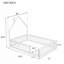 House-Shaped Headboard Floor Bed-1512672151