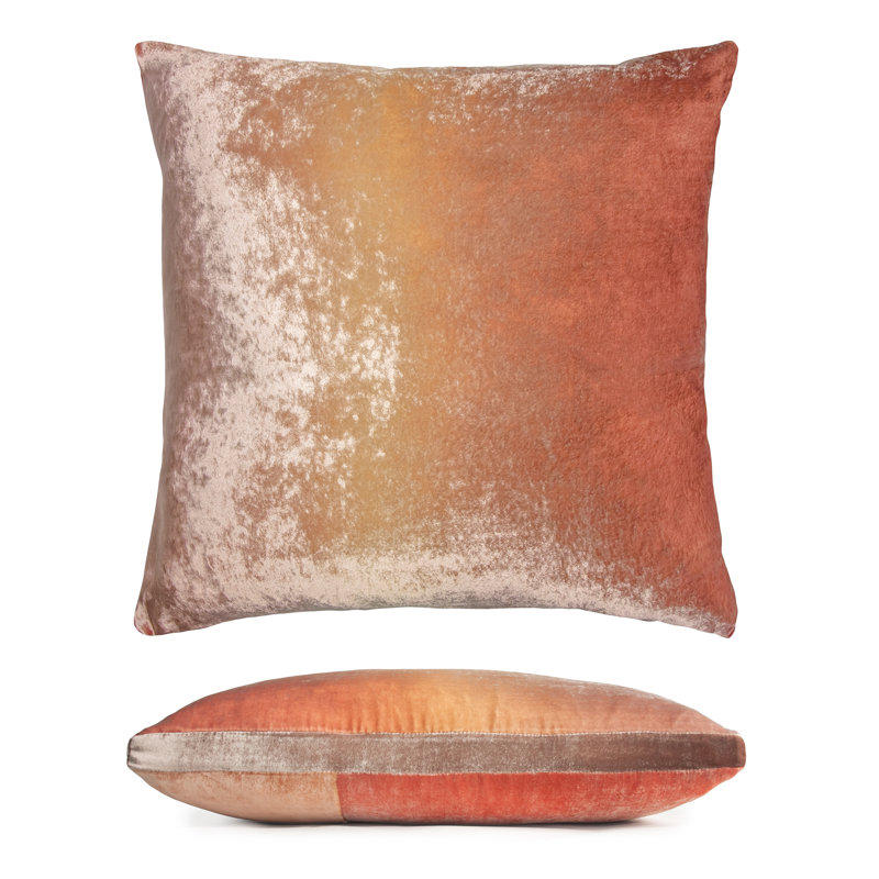 Square Pillow Cover & Insert, Square 22", Sunstone