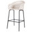 Ladd Outdoor Metal Wicker Barstool, Light Gray Faux Wicker, Set Of 2-585572625
