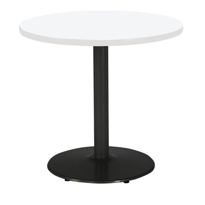 Mode Round Breakroom Dining Table Round Base