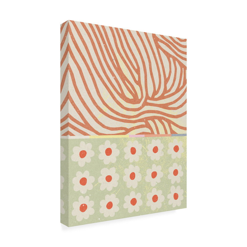 Art sur toile NKTN Flowers Composition 2, H 19 po x l 14 po