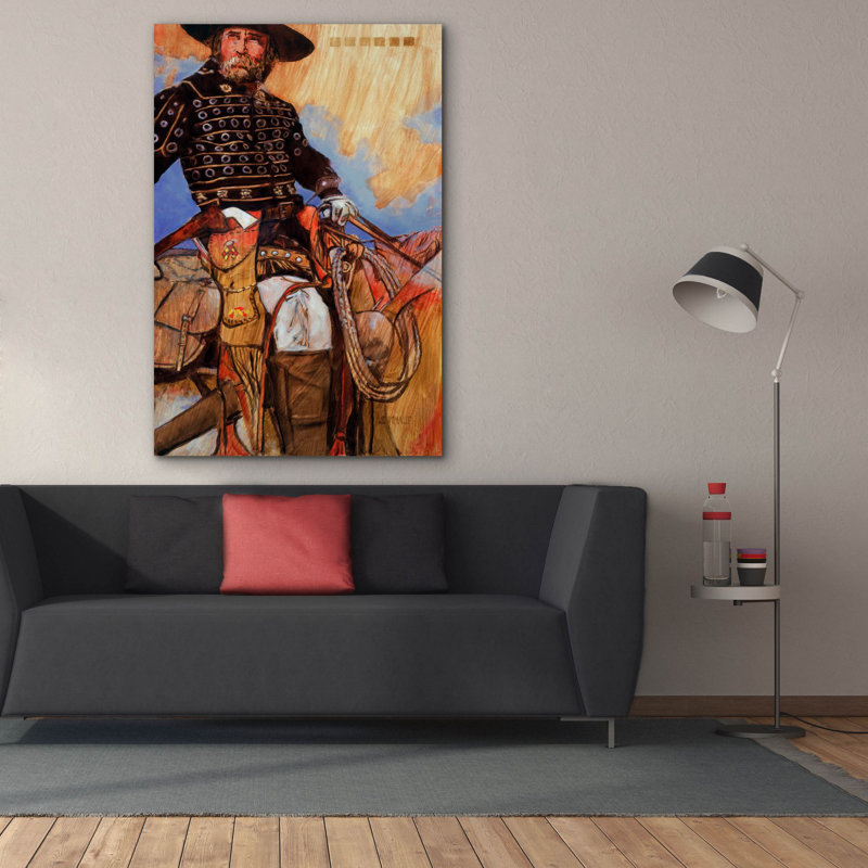 «Tommy's Show» par J.E. Knauf, art mural sur toile, H 18 po x l 12 po x P 0,75 po