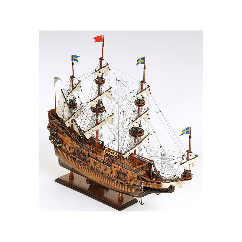 Model Ship, 28'' H X 29.5'' W X 9'' D