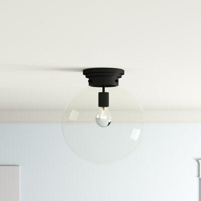 Blas Glass Semi Flush Mount