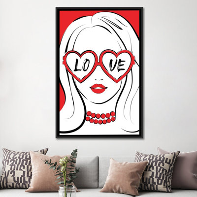 Heartfelt Vision by Martina - Gallery-Wrapped Canvas Giclée on Canvas