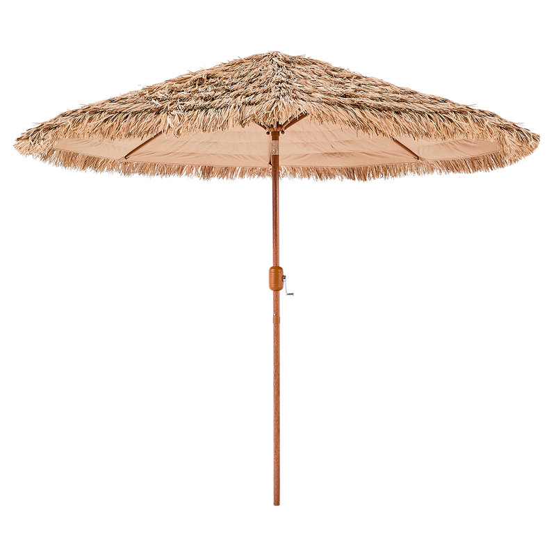 Parasol de patio en chaume 9 pi pour décoration de plage et plage tropicale | Idée de cadeau
