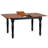 Azizi 4 - Person Solid Wood Top Four Leg Dining Set-67192336