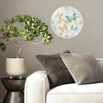 Horloge murale pastel 12 po