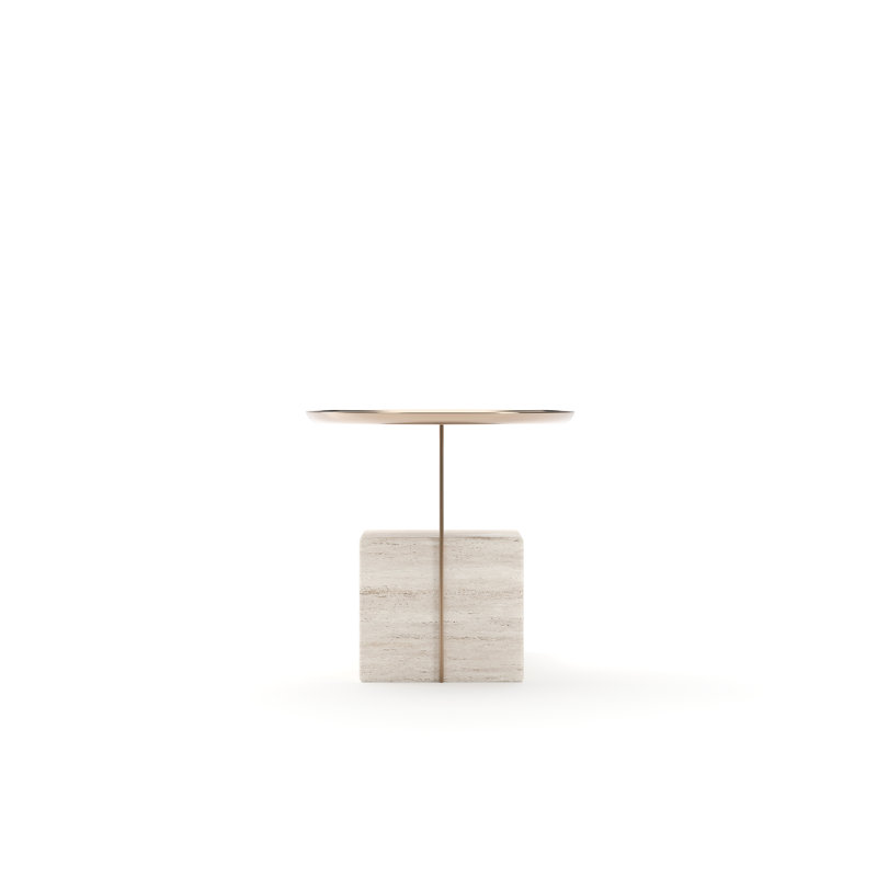 Base de table de chevet superposée