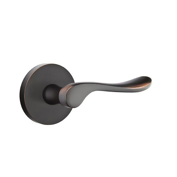 Luzern Keyed (Entry) Door Lever with Rosette