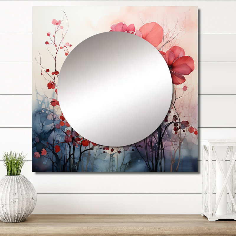 Art mural Genieva - Leaves, 23 po x 23 po