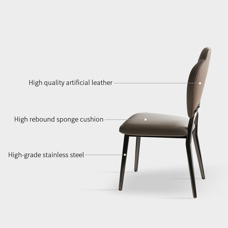 Elamer European Minimalist High End Dining Table Set Photo Inspiration