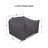 Saint Tropez Pearl And Striped Stuffed Outdoor Armchair Patio Cover
