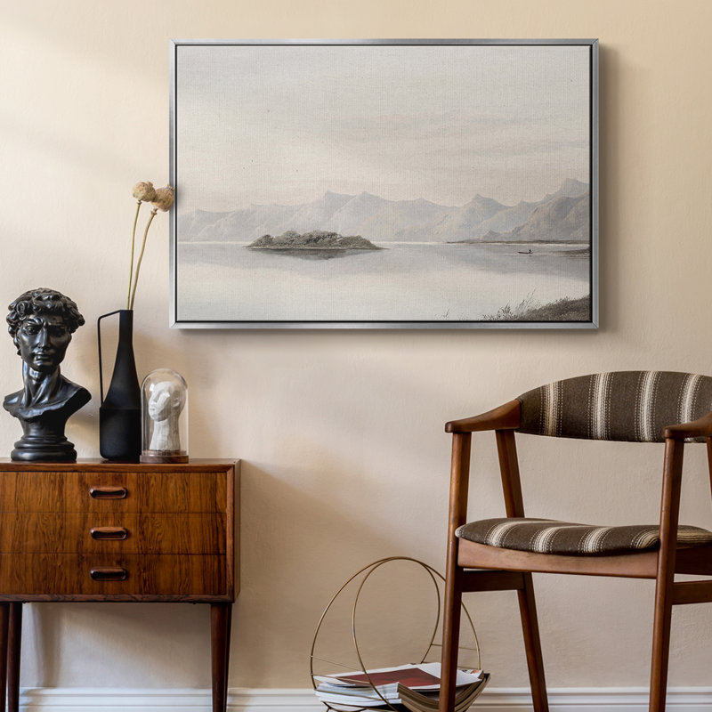 «Vintage Nautical Print-CXII» sur toile, H 17 po x l 25 po x P 2 po, Argent