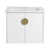 Blanc brillant est en rupture de stock