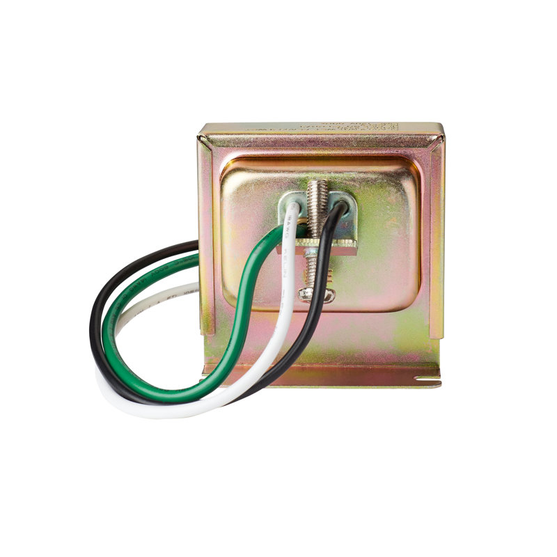 Compact Tri-Volt Doorbell Transformer for Smart Video Doorbells