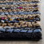 Tapis bleu en coton tissé à la main Doleman-1069742109