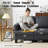 84'' Linen Upholstered 3 Seater Sofa-697895774