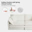 Ensemble canapé, causeuse, tissu chenille, pour le salon-265384052-212873359