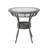 Aiana Round Metal Outdoor Bistro Table , in. W in. D-385927896