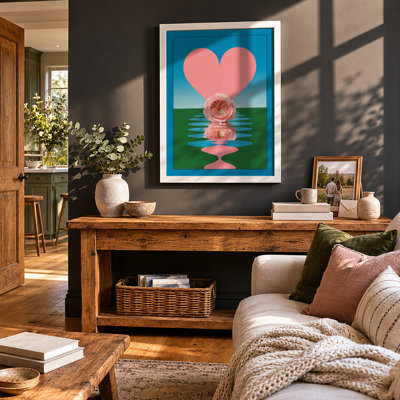 Meditation By Water Minimalist - Print