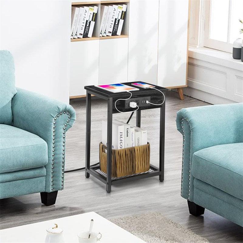 Table de bout Azam, Noir
