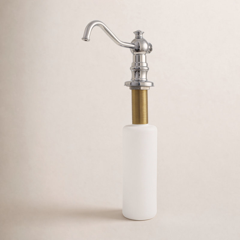 Distributeur de savon de cuisine Kingston Kingston, Chrome poli