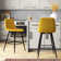 Seidman 26" Upholstered Low Back Counter Stool
