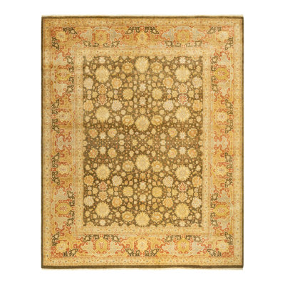 Classic One-of-a-Kind 8'4" x 10'5" Hand Knotted Area Rug