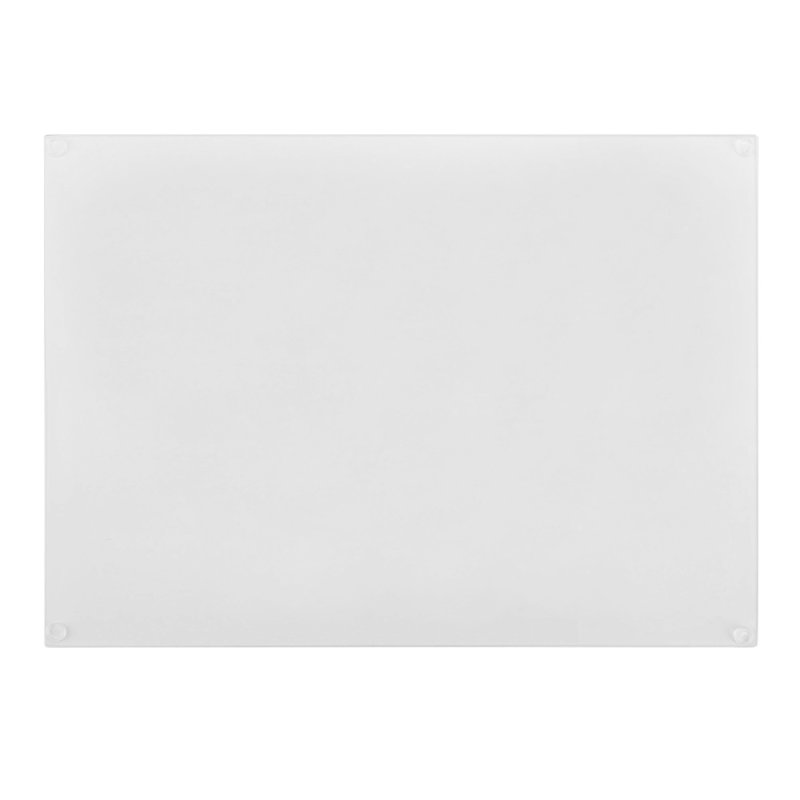 Tempered Glass Ocean Curve Chopping Board, 39 cm W x 28.5 cm L