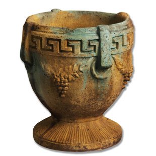 Pot de fleurs en fiberstone urn
