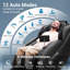 2026 Fauteuil de massage 3D corps entier, Zero Gravity, SL Track Massage, massage du dos et massage des jambes, fauteuil inclinable avec chaleur, étirement thaïlandais, Bluetooth, 12 modes automatiques, M1612-704783893