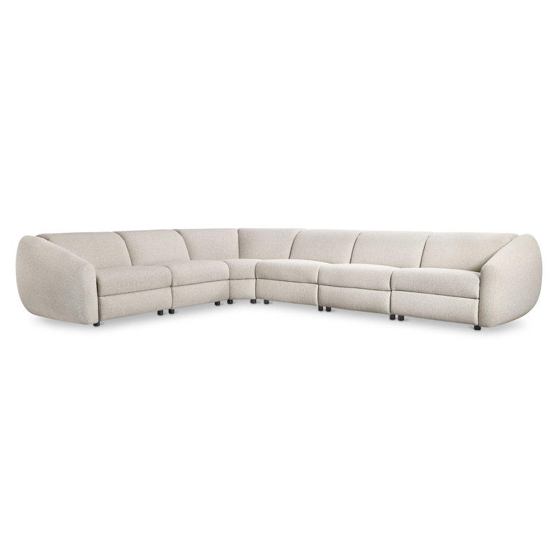 Avignon Sectional, 32.25" H x 158" W x 124" D, Left Hand Facing